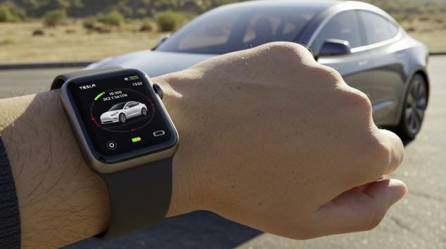 スマートウォッチで車両操作が可能に